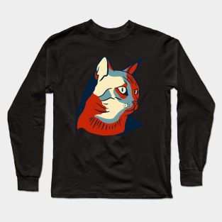 Hopeful Cat Long Sleeve T-Shirt